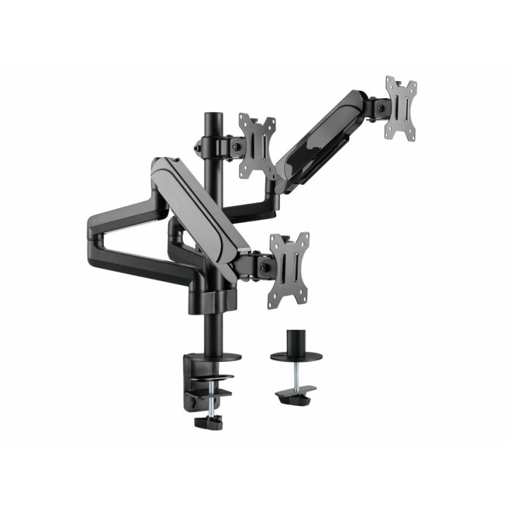 Soporte Mesa EQUIP 3Brazos 17-27" Inclin/Gira(EQ650134)
