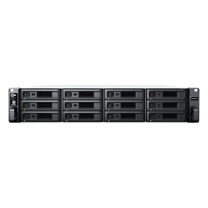 Synology RackStation RS2423RP+ NAS de Montaje en Rack 2U 12 Bahías Negro