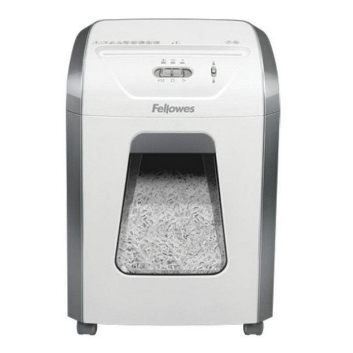 Fellowes 15C Destructora de Papel Corte en Partículas de 4x40mm Blanca
