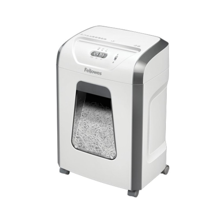 Fellowes 15C Destructora de Papel Corte en Partículas de 4x40mm Blanca