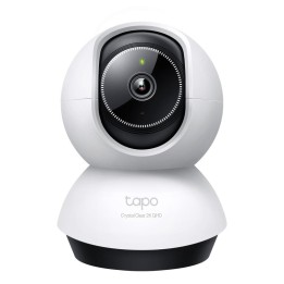 Tapo TC72 Cámara de Vigilancia 360º Interior, 2K QHD, Detección IA Gratuita Avanzada, Visión Nocturna