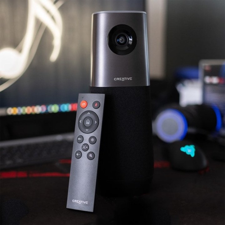 Creative Live! Meet 4K WebCam para Conferencias UltraHD 4K Negra