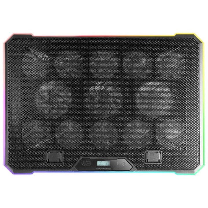 Mars Gaming MNBC13 Base Refrigeradora y Stand ARGB para Portátiles Hasta 17"