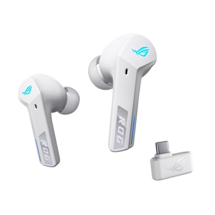 ASUS ROG Cetra True Wireless SpeedNova ANC Auriculares Gaming Inalámbricos Blancos