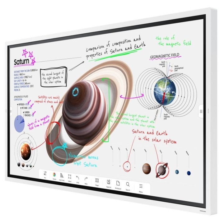 Samsung Flip Pro WM65B 65" LCD VA Pantalla Interactiva UltraHD 4K Táctil
