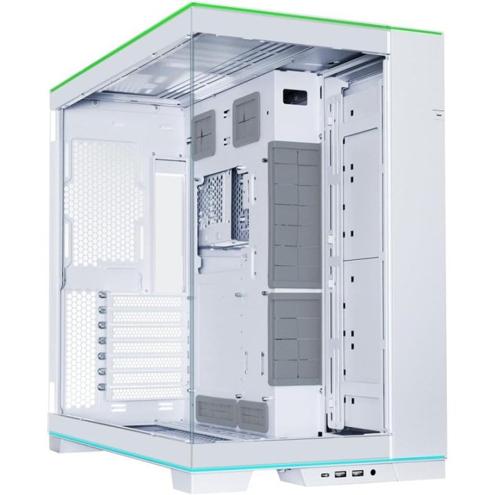Torre PC Lian-Li O11D EVO RGB con Cristal Templado USB 3.0 Blanca