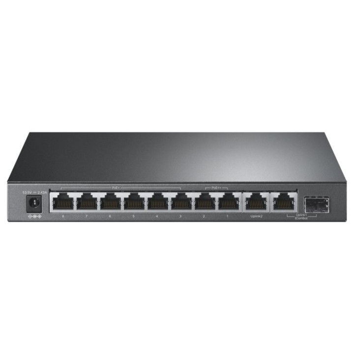 TP-Link TL-SG1210PP Switch No Administrado Gigabit Ethernet 10 Puertos PoE Negro