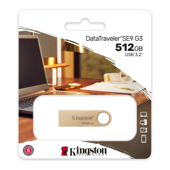 Kingston DataTraveler SE9 G3 512GB USB 3.2 Gen 1 Tipo A