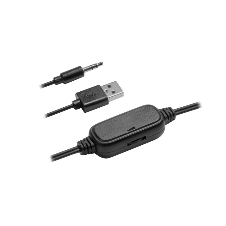 Altavoces Mars Gaming 2.0 10W USB 3.5mm Negros (MS1)