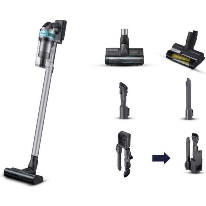 Samsung Jet 75E Pet Aspirador Escoba 2 en 1 550W Negro
