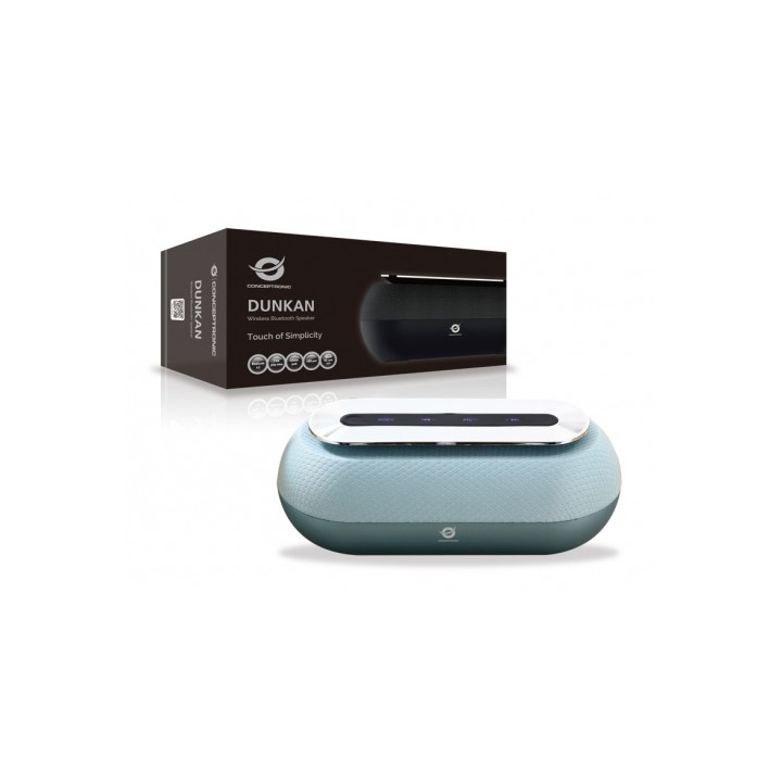 Altavoz CONCEPTRONIC BT mUSB mSD FM Azul (DUNKAN01B)