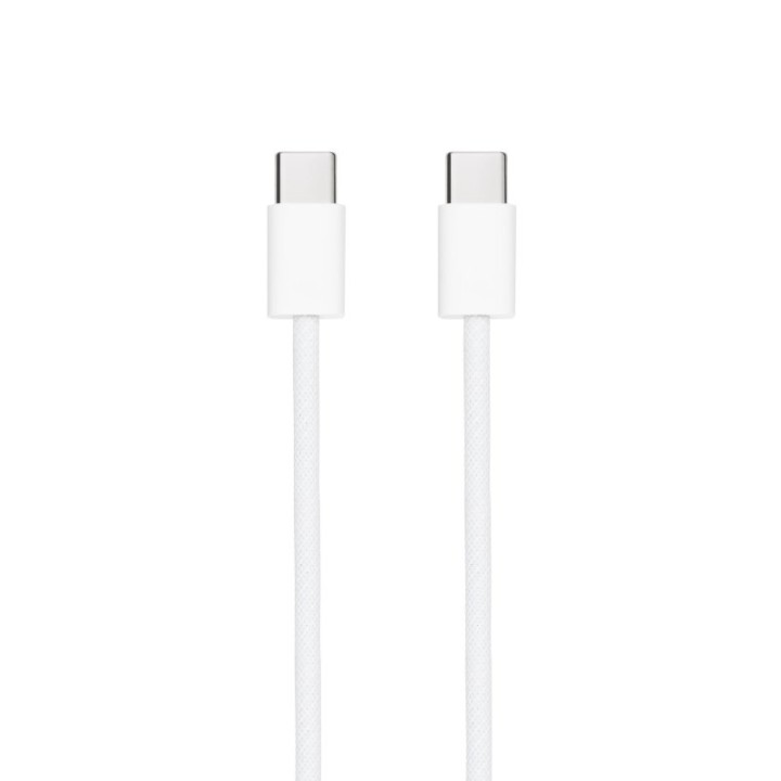 Nanocable 10.01.6002-CO Cable USB 2.0 Tipo-C 60W 480Mbps 2m Blanco