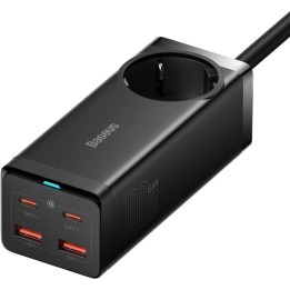Baseus Power Strip GaN3 Pro Estación de Carga Rápida 100W Negra