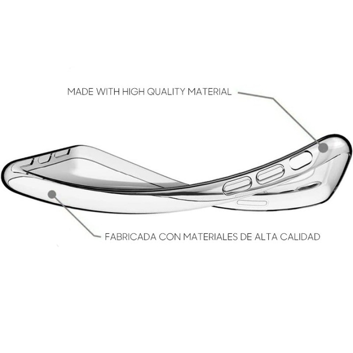 Cool Funda de Silicona Transparente para Huawei Honor X7B