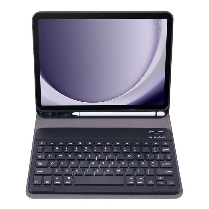 Cool Funda con Teclado Bluetooth de Polipiel Negro 11" para Samsung Galaxy Tab A9 Plus/Tab A11 Plus