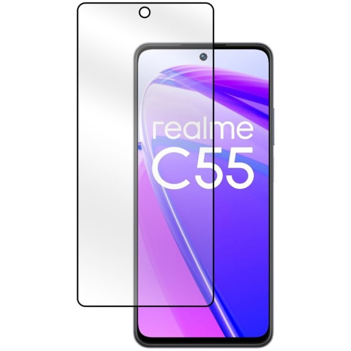 PcCom Essential Protector Cristal Templado 3D para Realme C55