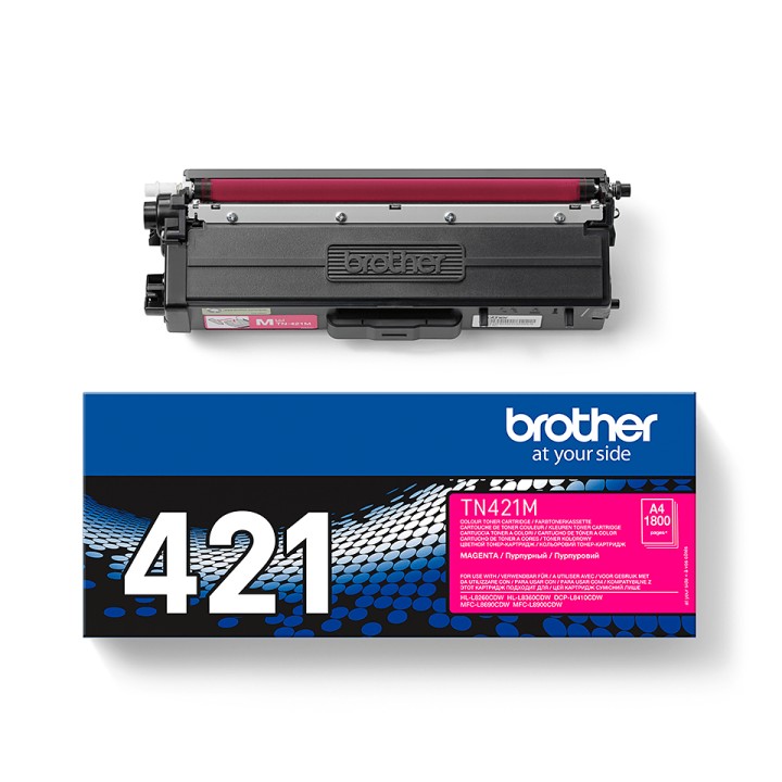 Toner BROTHER Magenta 1800 pag (TN421M)