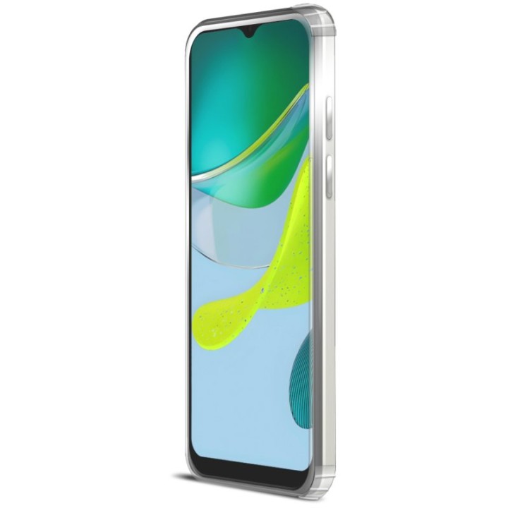 PcCom Essential Funda Antishock Transparente para Motorola Moto E13