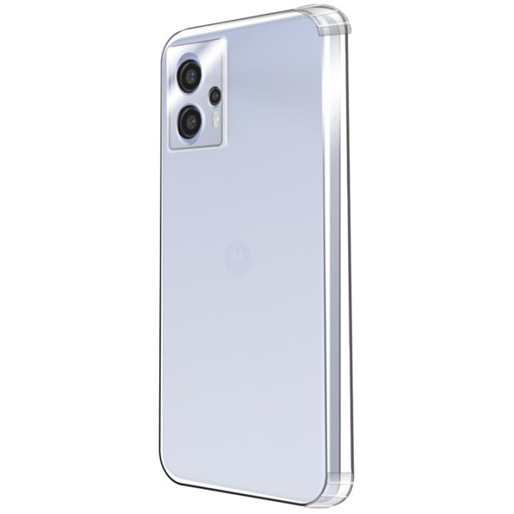 PcCom Essential Funda Antishock Transparente para Motorola Moto G13
