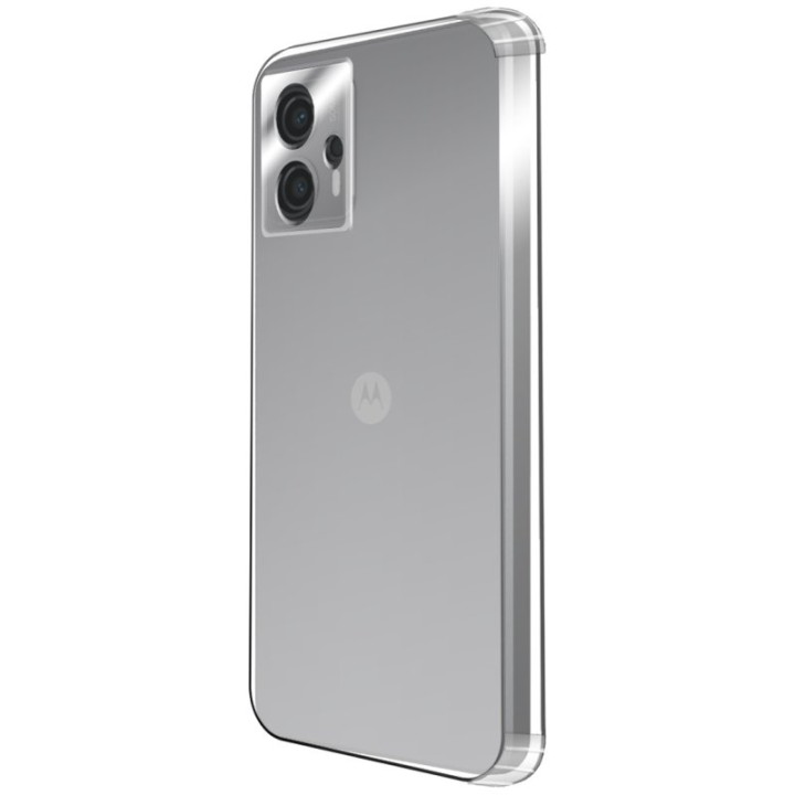 PcCom Essential Funda Antishock Transparente para Motorola Moto G23