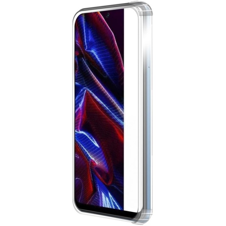 PcCom Essential Funda Antishock Transparente para POCO X5 5G