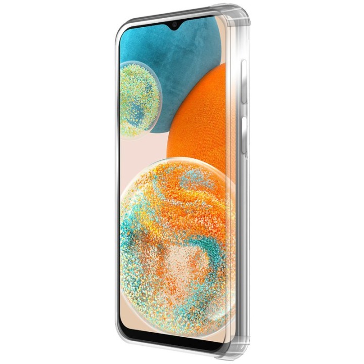 PcCom Essential Funda Antishock Transparente para Samsung Galaxy A23 5G