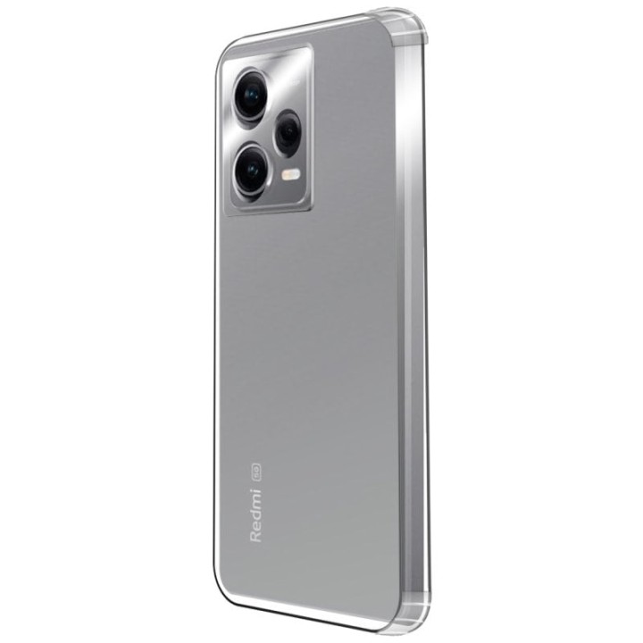 PcCom Essential Funda Antishock Transparente para Xiaomi Redmi Note 12 Pro 5G