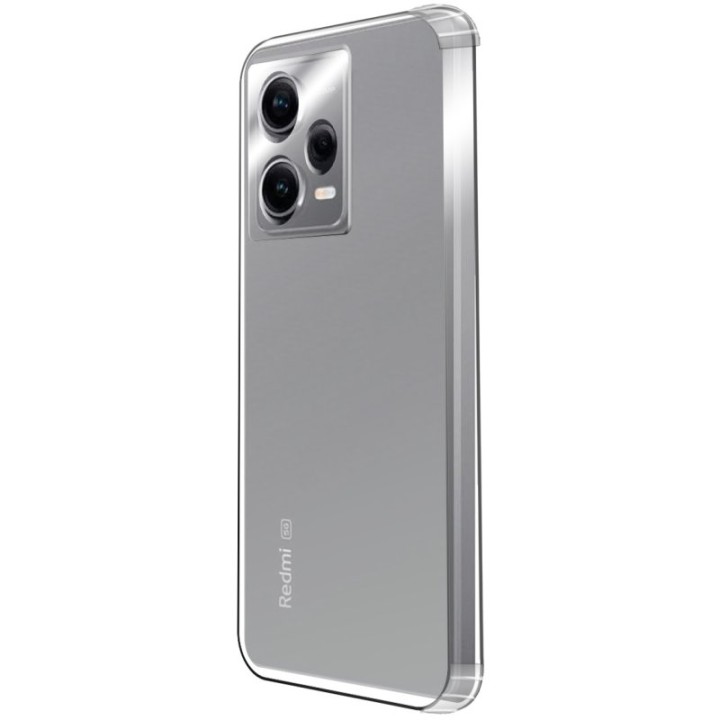 PcCom Essential Funda Antishock Transparente para Xiaomi Redmi Note 12 Pro Plus 5G