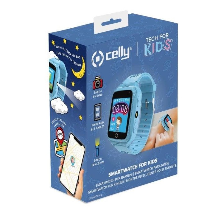 Celly Kidswatch Reloj SmartWatch para Niños Azul
