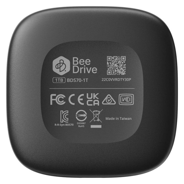 Synology BeeDrive SSD Externo Pórtatil 2TB USB-C 3.2 Gen2