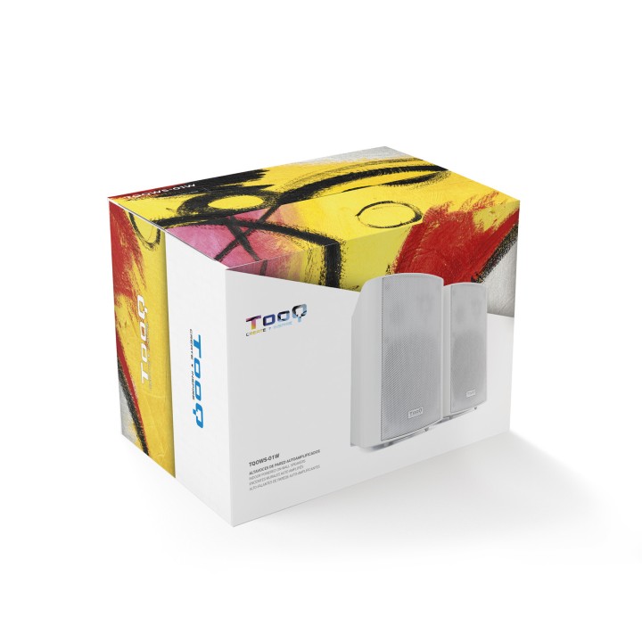Altavoces Autoamplificados TOOQ Pared Blanco(TQOWS-01W)