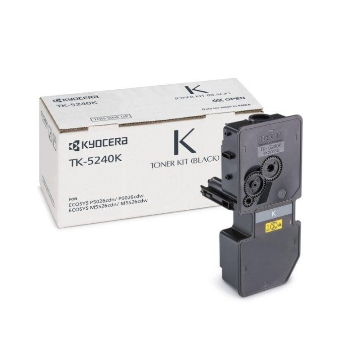 Cartucho de Tóner Original Kyocera TK-5240K Negro 4000 páginas