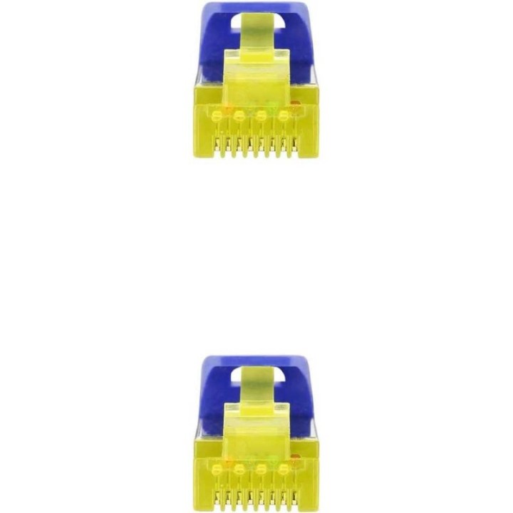 Nanocable Cable de Red Ethernet Rj45 LSZH Cat.6a SFTP AWG26 100% Cobre Azul