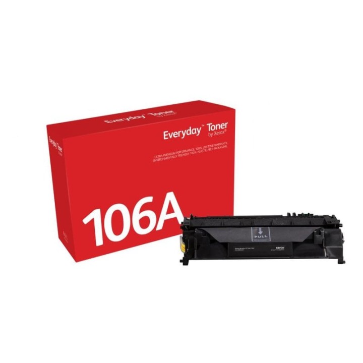 Cartucho de tóner Xerox Everyday Compatible HP 106A Negro 1000 páginas