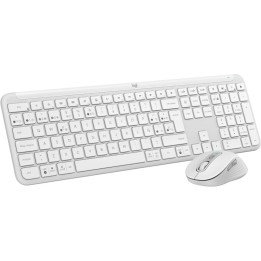 Logitech Signature Slim MK950 Combo Teclado + Ratón Inalámbrico Blanco