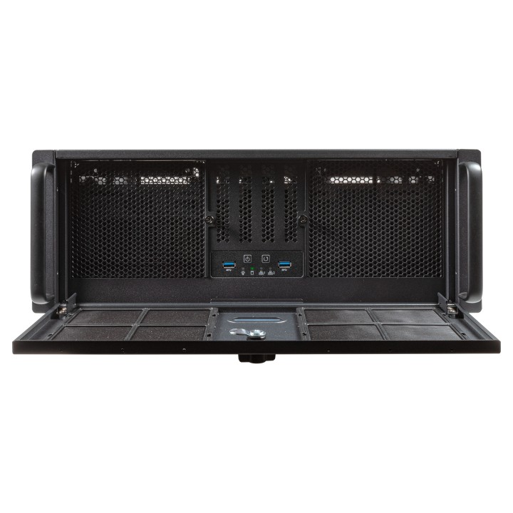 Caja Rack UNYKA UK4339H 9" 4U Plata/Negro (UK51918)