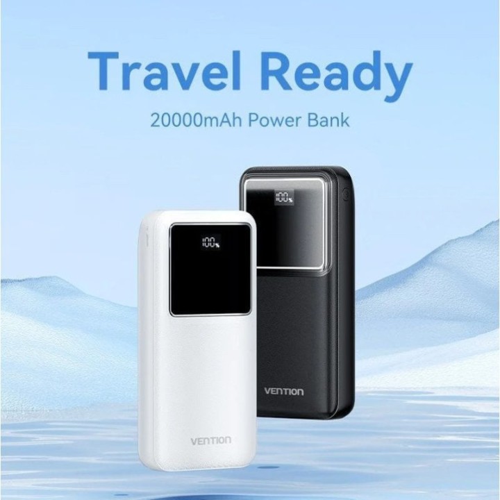 Vention FHLB0 PowerBank 20000 mAh Negro