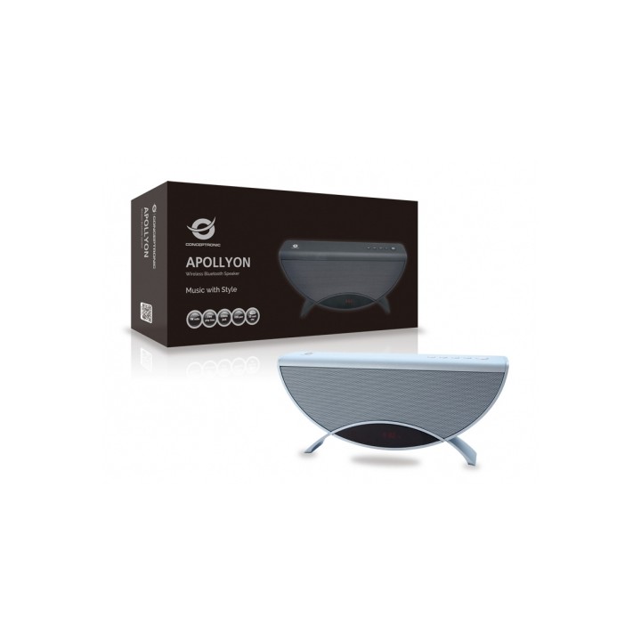 Altavoz CONCEPTRONIC BT 3.5mm mUSB Azul (APOLLYON01B)