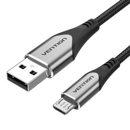 Vention Cable Micro USB a USB 2.0 Macho/Macho 1m Gris