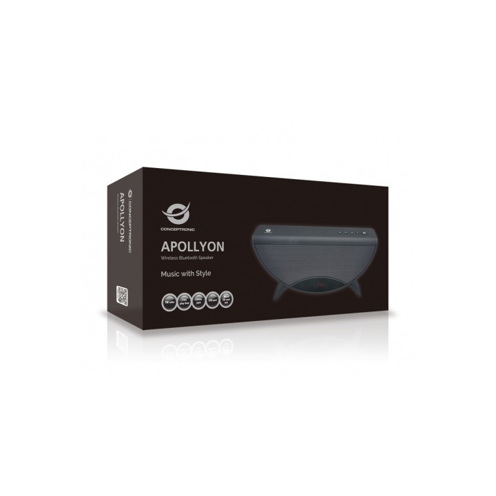 Altavoz CONCEPTRONIC BT 3.5mm mUSB Azul (APOLLYON01B)
