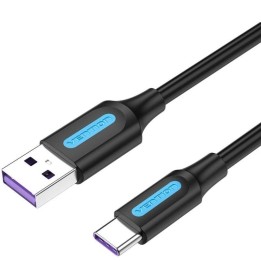 Vention CORBH Cable USB 2.0 Macho a USB-C Macho 2m Negro
