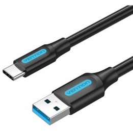 Vention Cable USB-C a USB 3.0 Macho/Macho 60W 2m Negro