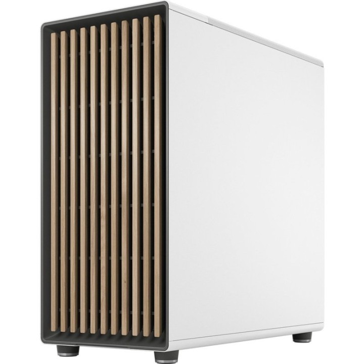 Fractal Design North XL TGC Midi Tower Cristal Templado USB-C Blanco Tiza