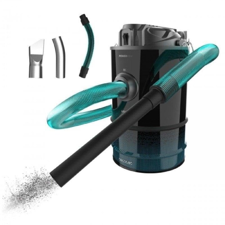 Cecotec Conga Ash 7000 Liberty Aspirador de Cenizas a Batería 18V 15L 120W Negro/Azul