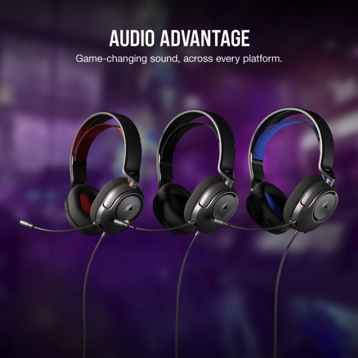Corsair HS35 v2 Carbon Auriculares Gaming Multiplataforma