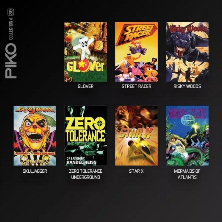 Blaze Juego Retro Piko Interactive Collection 4 Evercade