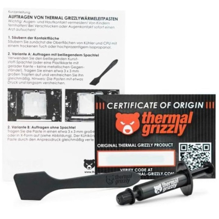 Thermal Grizzly Hydronaut Pasta Térmica 1gr