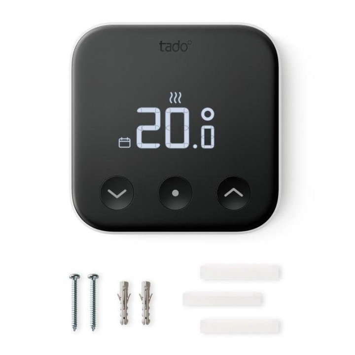 Tado X Termostato Inteligente Cableado Negro