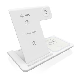 Base AISENS carga Inalámbrica 15W (ASCH-15W3WC044-W)