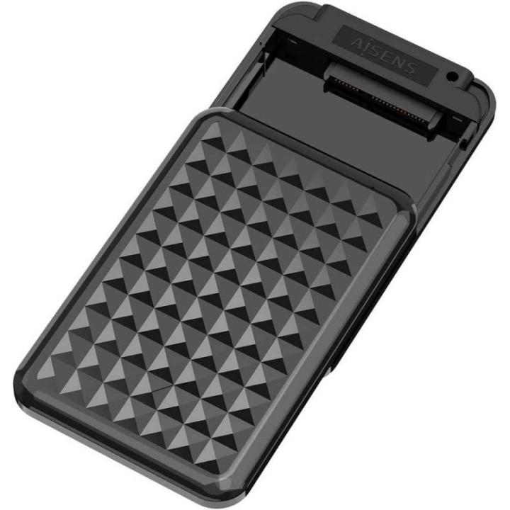 Aisens ASE-2521B Caja Externa para Disco Duro 9.5mm 2.5" SATA USB 3.0 Negra